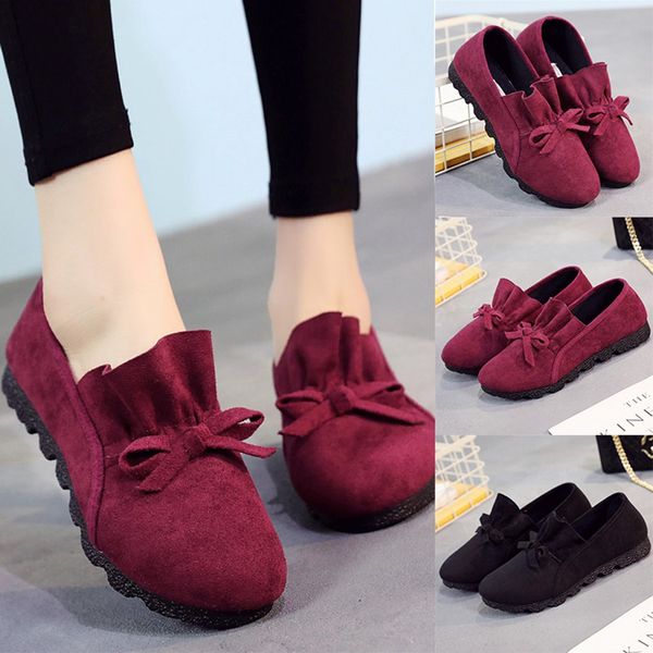 women's ladies mom flock wave solid work platform casual loafers shoes shoes woman women zapatos de mujer, Black
women's ladies mom flock wave solid work platform casual loafers shoes shoes woman women zapatos de mujer, Black