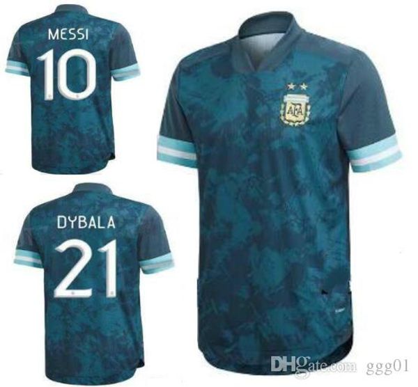 2019 copa america argentina home blue white soccer jersey 20 21 #10 messi soccer shirt #9 aguero dybala short sleeve football shirt, Black;yellow
2019 copa america argentina home blue white soccer jersey 20 21 #10 messi soccer shirt #9 aguero dybala short sleeve football shirt, Black;yellow