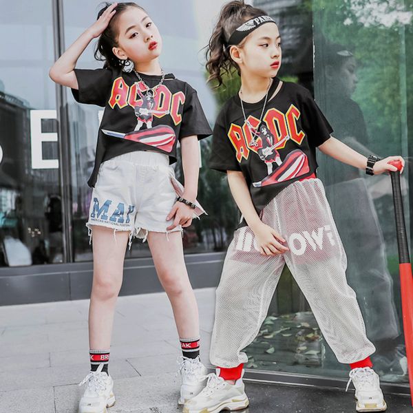 jazz dance costume modern children's day summer girls hip-hop set street dance clothes girls two styles costumes tide dwy1733, Black;red
jazz dance costume modern children's day summer girls hip-hop set street dance clothes girls two styles costumes tide dwy1733, Black;red