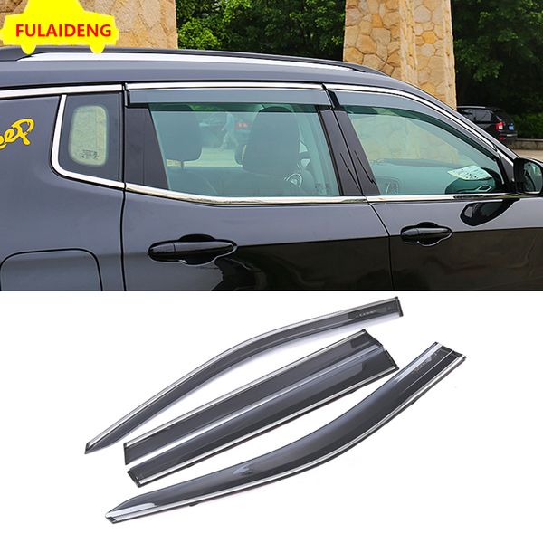 4pcs for compass 2017-2018 sun rain wind smoke window visor vent door visors car styling accessories
4pcs for compass 2017-2018 sun rain wind smoke window visor vent door visors car styling accessories