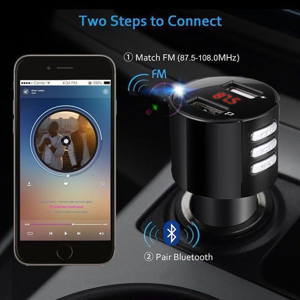 car-styling selling bluetooth car usb charger fm transmitter wireless radio adapter mp3 player 3.4a car accessories
car-styling selling bluetooth car usb charger fm transmitter wireless radio adapter mp3 player 3.4a car accessories