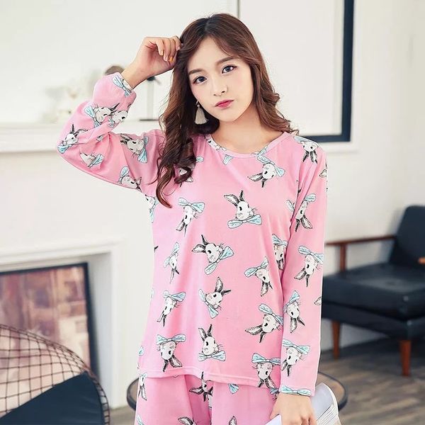 new listing sale 2018 spring pyjamas women carton cute pijama pattern pajamas set thin pijama mujer sleepwear pajama wholesale, Blue;gray
new listing sale 2018 spring pyjamas women carton cute pijama pattern pajamas set thin pijama mujer sleepwear pajama wholesale, Blue;gray