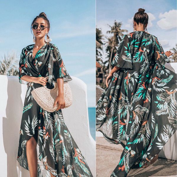 retro women boho chiffon bikini cover up beach swimwear dress scarf pareo sarong wrap kimono shirt cardigan long hot, Blue;gray
retro women boho chiffon bikini cover up beach swimwear dress scarf pareo sarong wrap kimono shirt cardigan long hot, Blue;gray