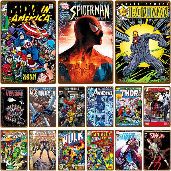 2020 super hero wall decor metal sign wall art tin sign shabby chic plaque metal vintage decor poster restaurant bar decoration pub x man
2020 super hero wall decor metal sign wall art tin sign shabby chic plaque metal vintage decor poster restaurant bar decoration pub x man