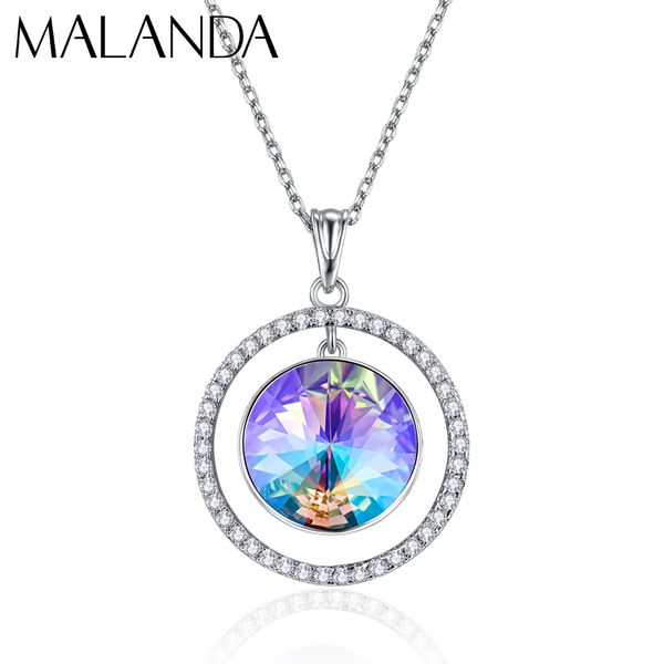 настоящие кристаллы от swarovski rivoli stone ожерелье для женщин мода серебряный цвет круглый кулон ожерелья свадебные украшения партии, Silver
настоящие кристаллы от swarovski rivoli stone ожерелье для женщин мода серебряный цвет круглый кулон ожерелья свадебные украшения партии, Silver