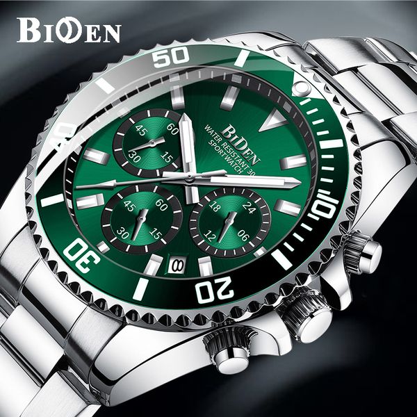 biden fashion mens watches brand luxury waterproof colck stainless steel men quartz watch gents sport wristwatch t200620, Slivery;brown
biden fashion mens watches brand luxury waterproof colck stainless steel men quartz watch gents sport wristwatch t200620, Slivery;brown