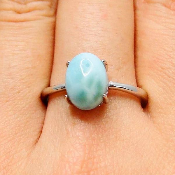 925 silver larimar ring oval natural blue larimar stone original s925 sterling silver rings for women jewelry, Golden;silver
925 silver larimar ring oval natural blue larimar stone original s925 sterling silver rings for women jewelry, Golden;silver