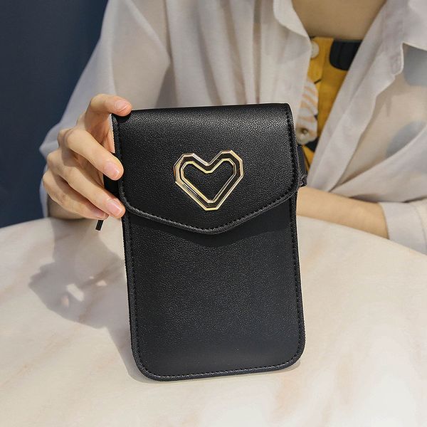 woman's phone wallet mobile phone bag buckle design hand take wallet new ladies korean metal love fashion shoulder leisure 733
woman's phone wallet mobile phone bag buckle design hand take wallet new ladies korean metal love fashion shoulder leisure 733