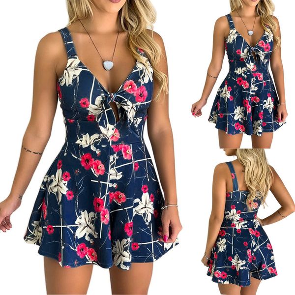 2019 newly clothes comfy women fashion print v-neck strap playsuits chest bow tie hollow loose short rompers womens jumpsuit 21, Black;white
2019 newly clothes comfy women fashion print v-neck strap playsuits chest bow tie hollow loose short rompers womens jumpsuit 21, Black;white