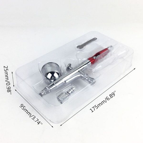 dual action gravity feed 0.3mm nozzle spray airbrush nail art paint tattoo tool 896b
dual action gravity feed 0.3mm nozzle spray airbrush nail art paint tattoo tool 896b