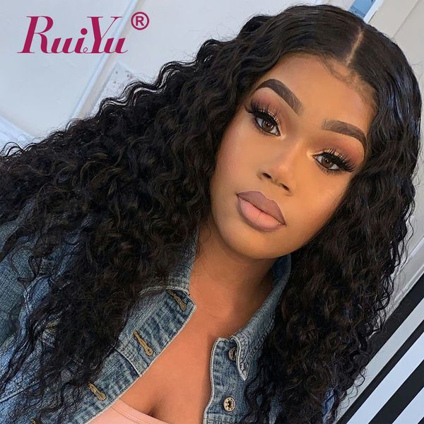 deep wave full lace human hair wigs glueless lace front wigs with baby hair 150% 180% density brazilian remy wig for women ruiyu, Black;brown
deep wave full lace human hair wigs glueless lace front wigs with baby hair 150% 180% density brazilian remy wig for women ruiyu, Black;brown