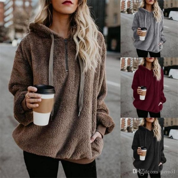 fashion new flannel jumper hooded sweater women solid color plus velvet warm women's coat russian 9 colors pullovers mujer, Black
fashion new flannel jumper hooded sweater women solid color plus velvet warm women's coat russian 9 colors pullovers mujer, Black