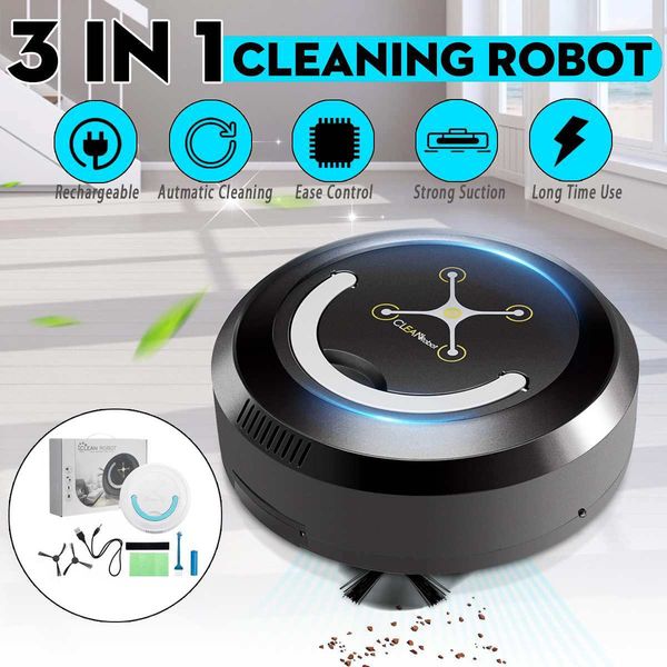 3 in 1 smart robot vacuum cleaner automatic sweeping dust cleaner robotic mop sweeper abs + electronic components 23x23x8cm
3 in 1 smart robot vacuum cleaner automatic sweeping dust cleaner robotic mop sweeper abs + electronic components 23x23x8cm
