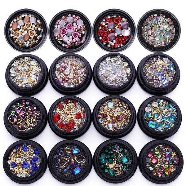 3d nail art rhinestones metal rivet beads studs mixed size nail art decoration accessories stones decors diy tips, Silver;gold
3d nail art rhinestones metal rivet beads studs mixed size nail art decoration accessories stones decors diy tips, Silver;gold