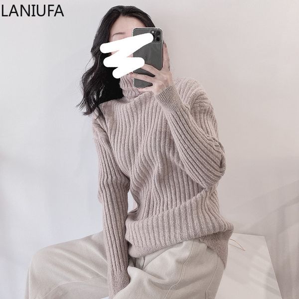 new turtleneck winter 2019 knitted sweater women pullovers casual sweaters loose female jumpers sweater women mujer p272, White;black
new turtleneck winter 2019 knitted sweater women pullovers casual sweaters loose female jumpers sweater women mujer p272, White;black