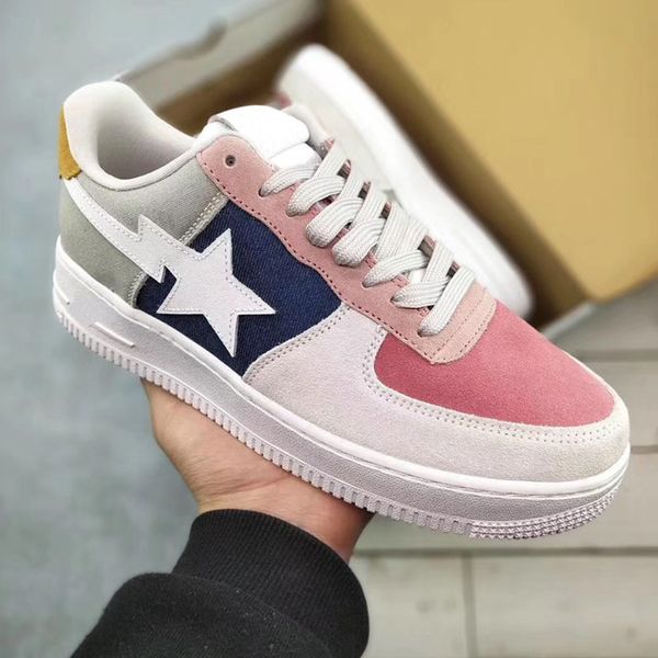 2019 cla ical re toration kate hoe luxury de igner hoe man and woman foot oldier bape ta leather pliced ca ual hoe 14
2019 cla ical re toration kate hoe luxury de igner hoe man and woman foot oldier bape ta leather pliced ca ual hoe 14