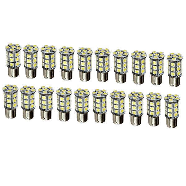 20x white 27 smd led 1156 1141 1003 rv camper trailer interior light bulbs
20x white 27 smd led 1156 1141 1003 rv camper trailer interior light bulbs