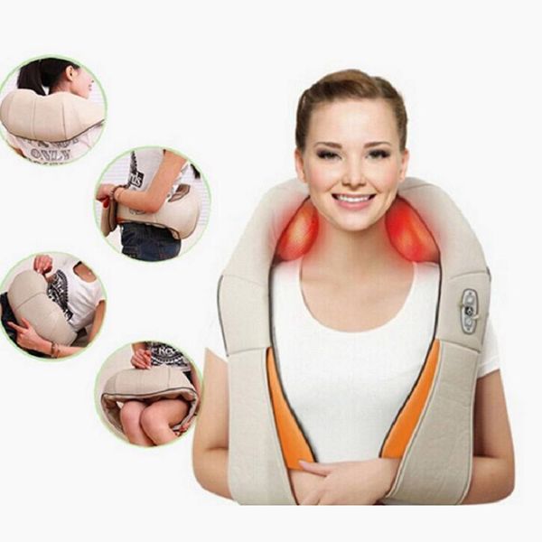 electrical massage shiatsu back shoulder body neck massager multifunctional shawl infrared heated kneading car/home massager
electrical massage shiatsu back shoulder body neck massager multifunctional shawl infrared heated kneading car/home massager