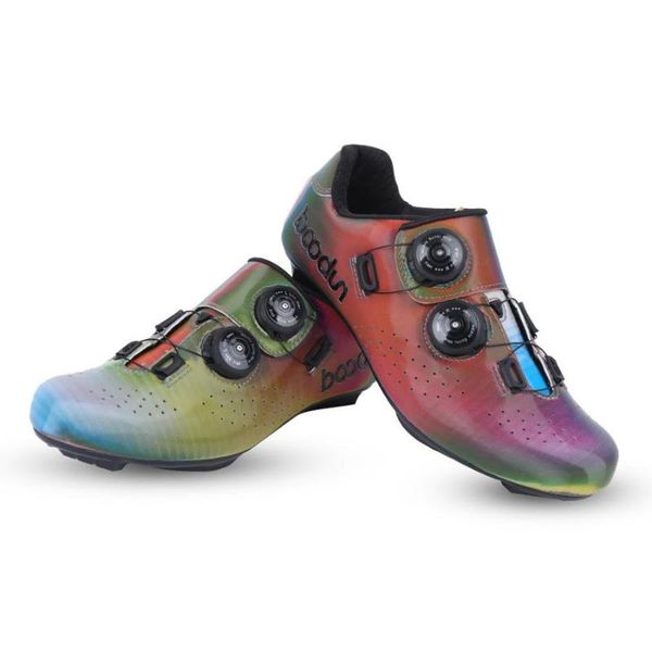 cycling footwear boodun shoes microfiber breathable wear resistant dazzling road bike sneakers waterproof, Black
cycling footwear boodun shoes microfiber breathable wear resistant dazzling road bike sneakers waterproof, Black