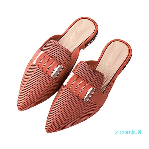 new fashion summer slippers slides shoes metal mules shoes pointed toe slippers lady flats pointed toe women black z08
new fashion summer slippers slides shoes metal mules shoes pointed toe slippers lady flats pointed toe women black z08