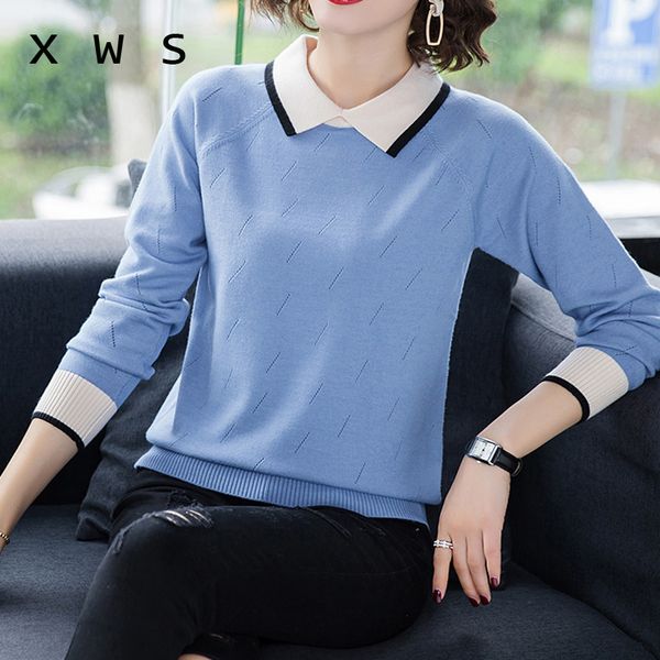 women sweaters autumn pullover and jumpers crewneck patchwork pullover twist pull jumpers 2019 cause knitted sweaters top, White;black
women sweaters autumn pullover and jumpers crewneck patchwork pullover twist pull jumpers 2019 cause knitted sweaters top, White;black