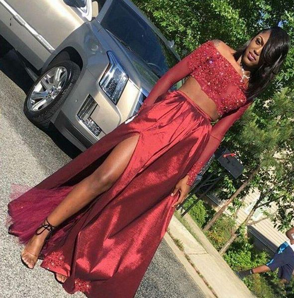 two pieces prom dress african black girls a line off shoulder floor length graduation party gown custom made plus size
two pieces prom dress african black girls a line off shoulder floor length graduation party gown custom made plus size