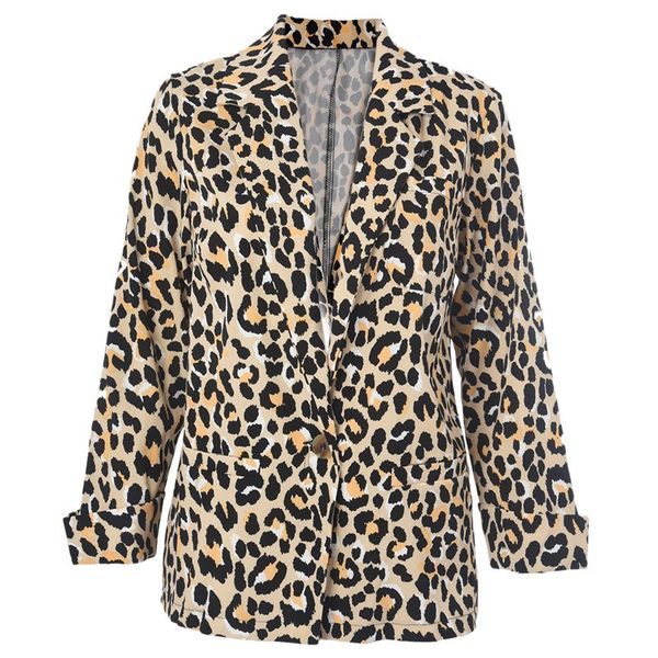 Women Fashion Leopard Print Blazer Coat Cardigan Ladies Casual Trench Coats Jacket Outwear Tops Plus Size
Women Fashion Leopard Print Blazer Coat Cardigan Ladies Casual Trench Coats Jacket Outwear Tops Plus Size