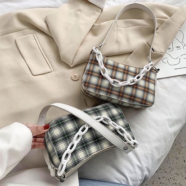 small lattice pattern pu leather crossbody bags for women 2020 shoulder handbags female travel acrylic chain armpit bag
small lattice pattern pu leather crossbody bags for women 2020 shoulder handbags female travel acrylic chain armpit bag