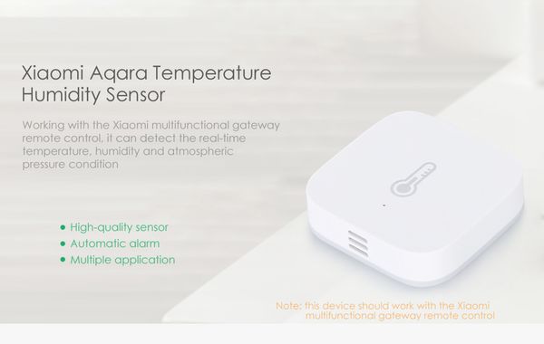 original aqara temperature humidity sensor zigbee wireless automatically alarm remote control smart home device
original aqara temperature humidity sensor zigbee wireless automatically alarm remote control smart home device