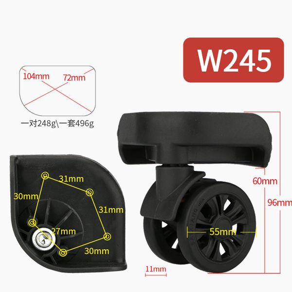 luggage universal wheel accessories wheel air aircraft maintenance 18/30 inch replacement repair, Black
luggage universal wheel accessories wheel air aircraft maintenance 18/30 inch replacement repair, Black