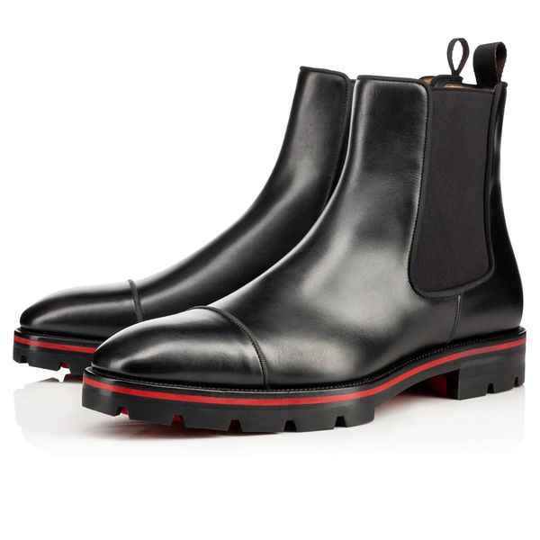 luxury designer melon spikes man ankle boot black genuine leather calfskin lug sole red bottom boots men fashion booty famous party wedding
luxury designer melon spikes man ankle boot black genuine leather calfskin lug sole red bottom boots men fashion booty famous party wedding