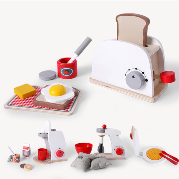 wooden kitchen pretend play toy simulation wooden coffee machine toaster machine food mixer baby early learning educational toys y200428
wooden kitchen pretend play toy simulation wooden coffee machine toaster machine food mixer baby early learning educational toys y200428
