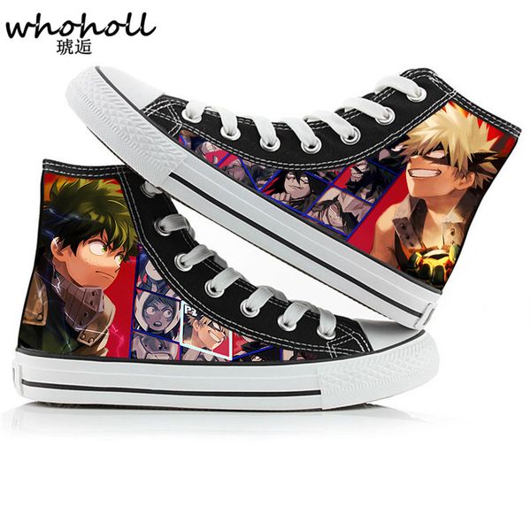 whoholl мужчины женщины аниме печати холст обувь дизайн аниме мой герой academia midoriya izuku высокий топ холст кроссовки повседневная обу, Black
whoholl мужчины женщины аниме печати холст обувь дизайн аниме мой герой academia midoriya izuku высокий топ холст кроссовки повседневная обу, Black