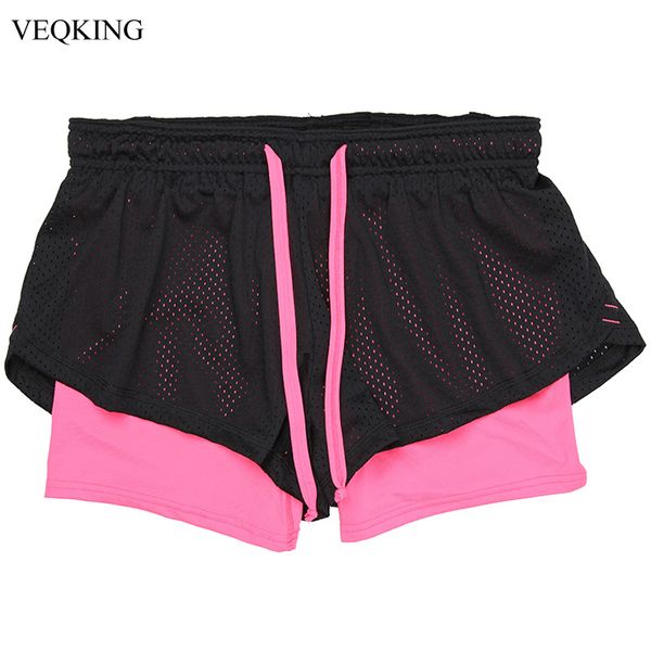 veqking s-2xl breathable double layer running shorts women fitness shorts outdoor summer sport female athletic jogging, Black;blue
veqking s-2xl breathable double layer running shorts women fitness shorts outdoor summer sport female athletic jogging, Black;blue