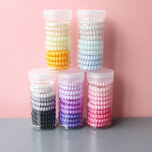 10pcs/lot korean lady color gradual change telephone line hair circle suit new hair accessories, Brown
10pcs/lot korean lady color gradual change telephone line hair circle suit new hair accessories, Brown