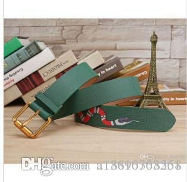 black color luxury designer belts fashion snake animal pattern buckle belt mens womens belt ceinture not with box, Black;brown
black color luxury designer belts fashion snake animal pattern buckle belt mens womens belt ceinture not with box, Black;brown