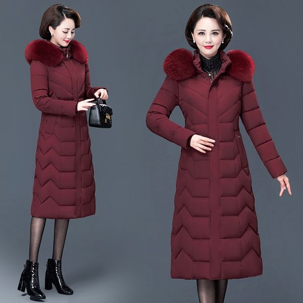 middle-aged women's apparels long down jacket cotton-padded clothes middle-aged women dress extra-large thick long over-the-knee, Blue;black
middle-aged women's apparels long down jacket cotton-padded clothes middle-aged women dress extra-large thick long over-the-knee, Blue;black
