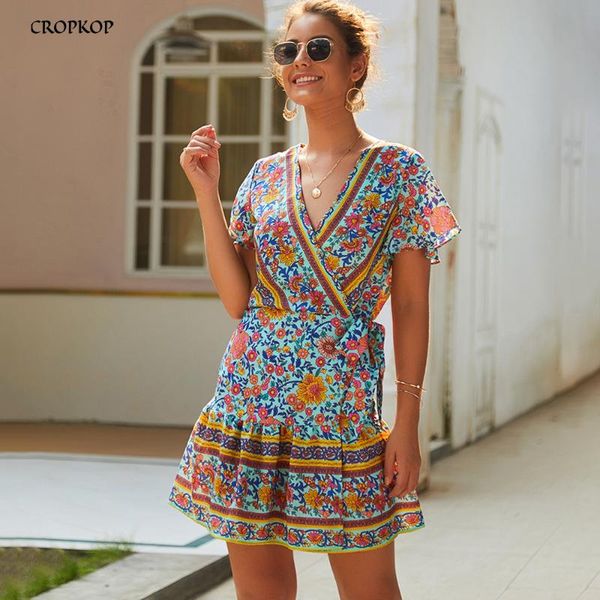 boho dress women summer flower print a-line mini short sundresses casual black bohemian floral fitted clothing 2020 red dresses, Black;gray
boho dress women summer flower print a-line mini short sundresses casual black bohemian floral fitted clothing 2020 red dresses, Black;gray