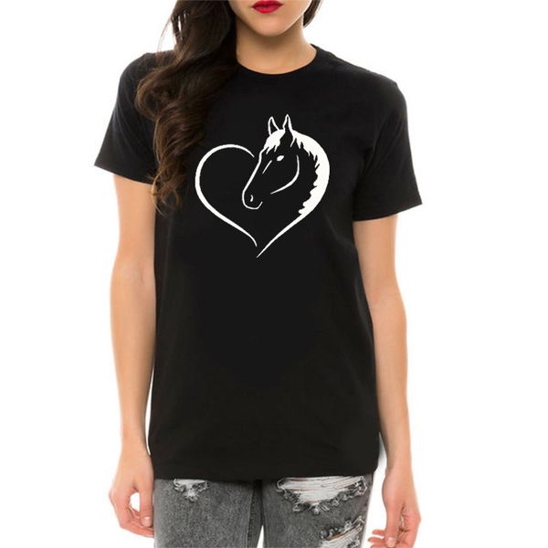 love heart horse printed t shirt women couple shirt short sleeves o-neck funny women tshirt streetwear summer 2020 tee shirt femme, White
love heart horse printed t shirt women couple shirt short sleeves o-neck funny women tshirt streetwear summer 2020 tee shirt femme, White