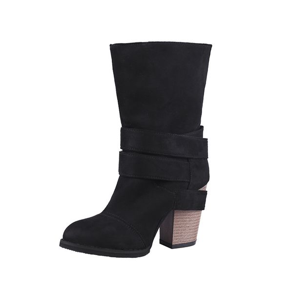 women shoes nice autumn winter women boots new large size thick heel boots fashion high-heeled, Black
women shoes nice autumn winter women boots new large size thick heel boots fashion high-heeled, Black