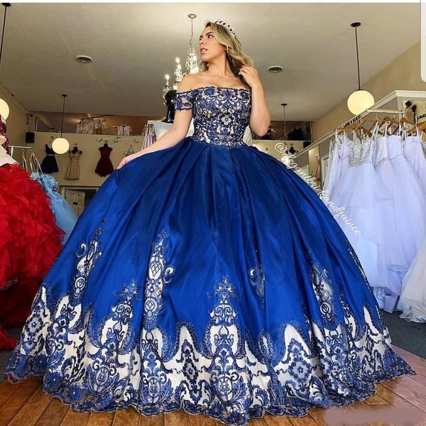 royal blue lace beaded quinceanera prom dresses strapless satin ball gown evening party sweet 16 dress, Blue;red
royal blue lace beaded quinceanera prom dresses strapless satin ball gown evening party sweet 16 dress, Blue;red