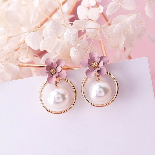 mengjiqiao new sweet flower big simulated pearl drop earrings for women accessories round circle pendientes brincos gift, Silver
mengjiqiao new sweet flower big simulated pearl drop earrings for women accessories round circle pendientes brincos gift, Silver