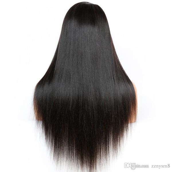 brazilian straight lace front human hair wigs lace frontal wig pre plucked with baby hair non remy natural color ujibg, Black
brazilian straight lace front human hair wigs lace frontal wig pre plucked with baby hair non remy natural color ujibg, Black