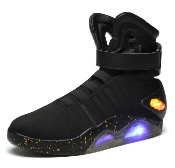 mag back to the future fashion sneakers mens shoes led lighting trainers new arrival casual shoe, Black
mag back to the future fashion sneakers mens shoes led lighting trainers new arrival casual shoe, Black