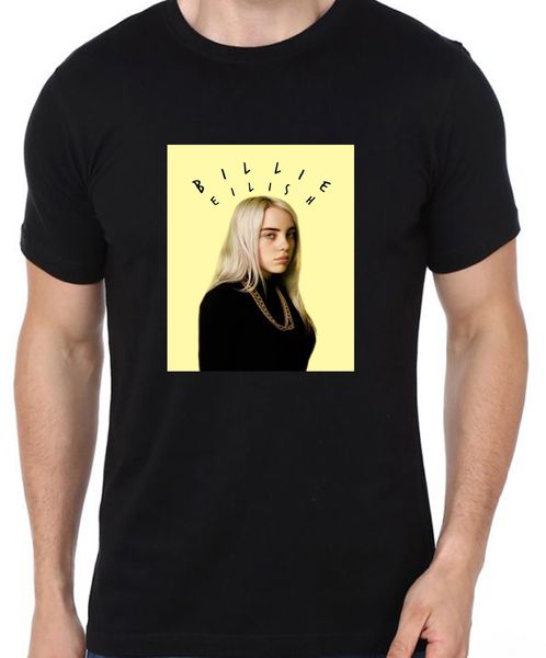 new arrival billie eilish print fashion cool men t shirt cotton casual be o-neck men funny tshirt t-shirt streetwear, White;black 
new arrival billie eilish print fashion cool men t shirt cotton casual be o-neck men funny tshirt t-shirt streetwear, White;black