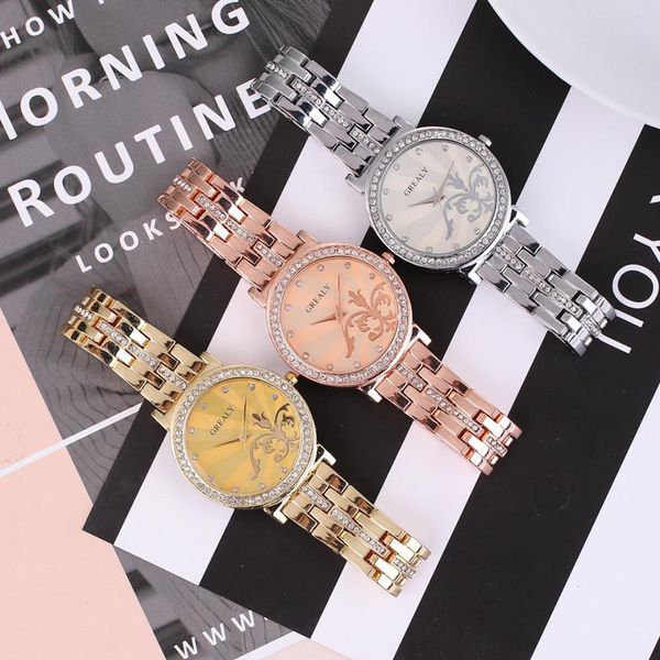 hobbylane women elegant exquisite crystal all-match quartz bracelet watch, Slivery;brown
hobbylane women elegant exquisite crystal all-match quartz bracelet watch, Slivery;brown