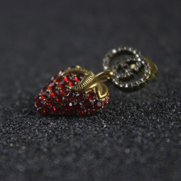 ins designer luxury strawberry earring women italy red crystal earring studs woman big plant earring copper party jewelry, Golden
ins designer luxury strawberry earring women italy red crystal earring studs woman big plant earring copper party jewelry, Golden