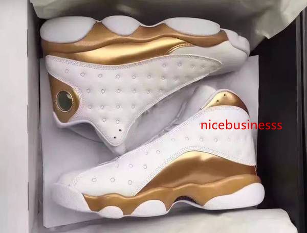 new 13 dmp defining moments pack men basketball shoes 13s white metallic gold varsity red sports sneaker with size 8-13
new 13 dmp defining moments pack men basketball shoes 13s white metallic gold varsity red sports sneaker with size 8-13
