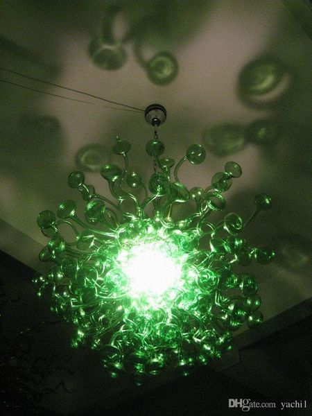 wholesale hand blown glass led chandeliers light modern art deco crystal customized green glass chandelier pendant lamps for home decor
wholesale hand blown glass led chandeliers light modern art deco crystal customized green glass chandelier pendant lamps for home decor