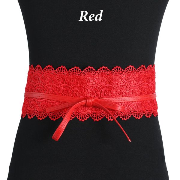 women wedding dress wide corset lace belt female self tie waistband belts fashion colorful lace waist band decoration, Black;brown
women wedding dress wide corset lace belt female self tie waistband belts fashion colorful lace waist band decoration, Black;brown
